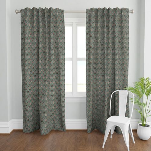 Block Printed Curtain
