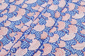 Mughal Print Cotton Fabric: Hand-Stamped Floral Dress Fabric