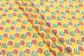 Floral Blockprint Cotton Fabric: Handstamped Indian Fabric by the Yard