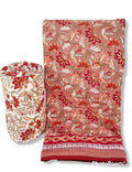 Hand-Block Printed Pure Cotton Quilt – Reversible Artisan Bedding | Lightweight Indian Cotton Jaipuri Razai | Hand-Quilted & Eco-Friendly