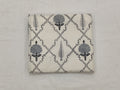 Mughal Print Cotton Fabric: Indian Hand Block Print, 1 Yard