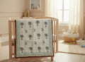 Hand-Block Printed Cotton Baby Quilt | Soft & Breathable Heirloom Quilt