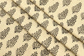 Mughal Print Cotton Fabric: Hand-Stamped Floral Dress Fabric