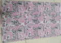 Pink Colour Handmade Block Print Cotton Fabric by the Yard | Eco-Friendly & Breathable