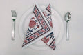 Hand Block Printed Cotton Napkins | Elegant Table Linen- Pink and Blue