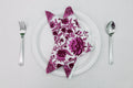 Hand Block Printed Cotton Napkins | Elegant Table Linen- Pink and Maroon